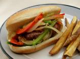 Dom's Sausages With Peppers and Onions