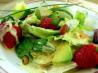 Turkey/Chicken Mixed Greens Salad With Kiwi and Strawberries in 
