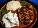 Grilled Salmon With Cucumber Salad (Australia)