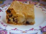 White Chocolate Macadamia Brownies