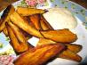 Kumara (Sweet Potato) Wedges With Mustard and Lime Yogurt