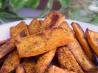 Kumara (Sweet Potato) Wedges With Mustard and Lime Yogurt