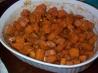 Candied Baked Sweet Potatoes (Oven or Grill). Recipe by Kittencalskitchen