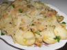 Bacalhau a Algarvia - Golden Codfish With Potatoes. Recipe by magpie diner