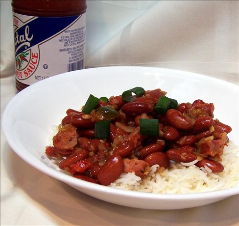 Weeknight Red Beans and Rice. Photo by PaulaG