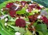 Spring Greens With Beets and Goat Cheese. Recipe by PaulaG