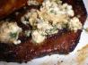Steaks With Basil Blue Cheese Butter