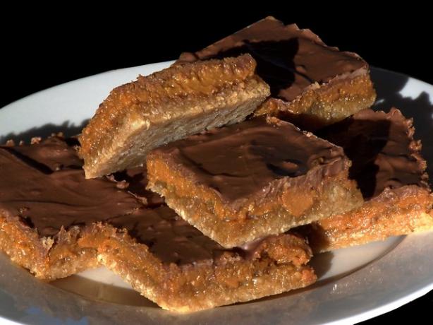 Chocolate Caramel Slice. Photo by **Jubes**