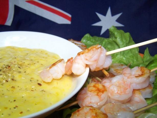 Barbecued Shrimp With Mango Lime Mayonnaise. Photo by **Jubes**