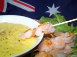 Barbecued Shrimp With Mango Lime Mayonnaise