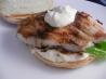 Broiled Snapper on Toasted Sourdough