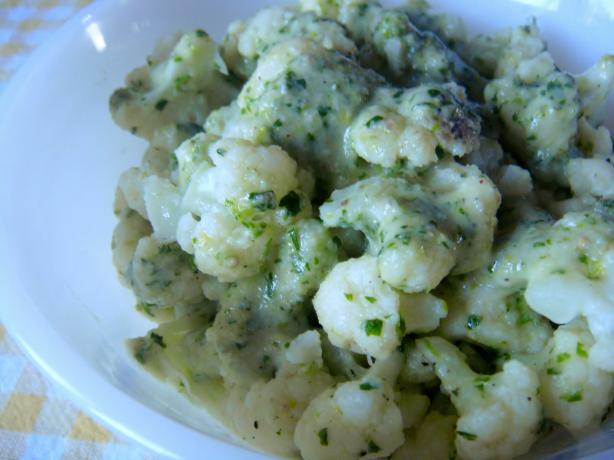 Cauliflower With Garlic Sauce (Coliflor Al Ajaceite). Photo by Lori Mama