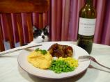 Spice Rubbed Lamb With Kumera and Feta Mash. Photo by Island Gurl