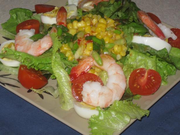 Beach Bar Special - Aussie Seafood Salad. Photo by CraftScout