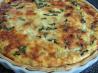 Mozzarella, Tomato and Basil Quiche