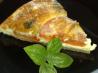 Mozzarella, Tomato and Basil Quiche