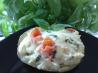 Twice Baked Potatoes With Mozzarella, Tomato and Basil