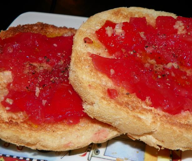 Tomato Bread (Tapas). Photo by Baby Kato