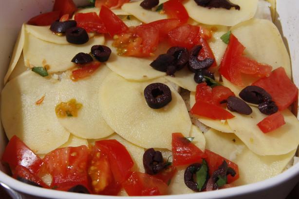 Portuguese Cod Casserole. Photo by Dr. Jenny