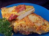 Spanish Spicy Sausage and Cheese Tortilla