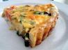 Hillary's Vegetarian Quiche. Recipe by Leslie in Texas