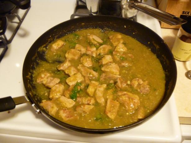 Pork in Salsa Verde. Photo by DrGaellon