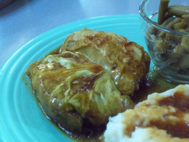 Stuffed Cabbage Leaves (Kaaldolmer). Photo by TeresaS