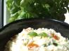 Mashed Potatoes With Mozzarella, Tomato, Basil and Pine Nuts. Recipe by Shuzbud