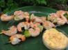 Barbecued Shrimp With Mango Lime Mayonnaise. Recipe by momaphet