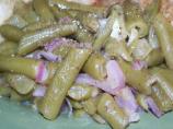 Green Beans With Red Onions
