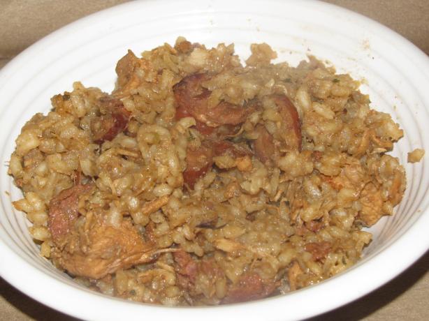 Brown Jambalaya