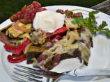 Fajita Chilaquiles Casserole. Photo by FolkDiva