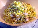 Corn Salad With Feta and Walnuts