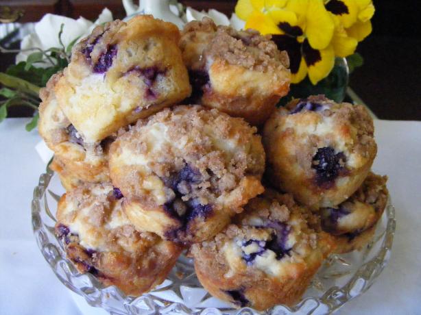 Blueberry Cream Cheese Muffins. Photo by Seasoned Cook