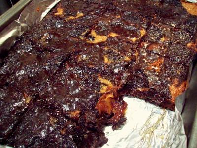 Donita's Caramel Brownies. Photo by HeatherFeather