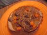 Aunt Juju's  Beef Tips With Caramelized Onions. Recipe by Juliawiggins