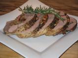 Sun-Dried Tomato and Herb Stuffed Leg of Lamb
