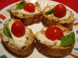 Can-Can Canap&eacute;s! Boursin Baguette Bruschetta
