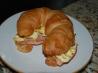 Carmen's Easy Cheesy Breakfast Croissant Sandwich. Recipe by carmenskitchen