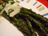 Grilled Asparagus and Asiago Salad. Recipe by Chef mariajane