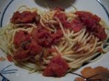 Spaghetti Alle Olive E Pomodoro