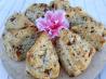 Sun-Dried Tomato, Basil and Black Pepper Scones