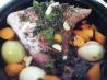 Pot Roast Lamb With Red Wine Herbs and Veg