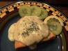 Simply Elegant Salmon in Champagne Sauce With Fresh Dill. Recipe by BecR
