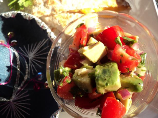 Tomato Avocado Salsa. Photo by Nif