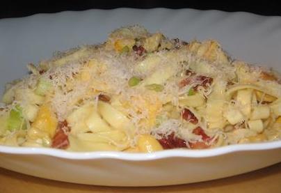 Pasta Carbonara. Photo by The Flying Chef
