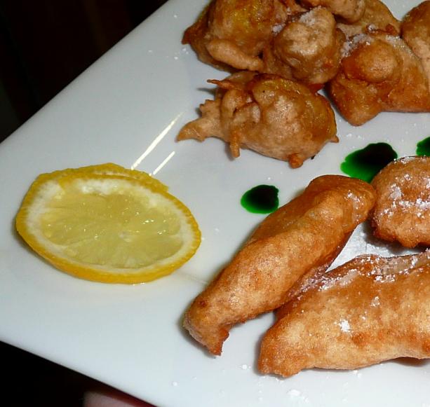 Pineapple-Plantain Fritters. Photo by KristinV