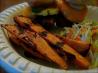 Grilled Sweet Potato Wedges