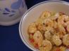 Lemon Oregano Shrimp over Peppered Couscous. Recipe by JanuaryBride