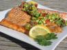 Salmon With Coriander/Cilantro Mango Salsa